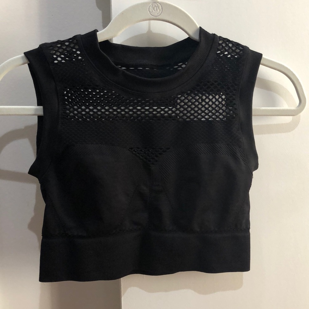Ivy Park Crop Top Black